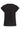 25148 E Linnen Top Met V-Hals | Black