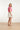 25148 Linnen Top Met V-Hals | Pink