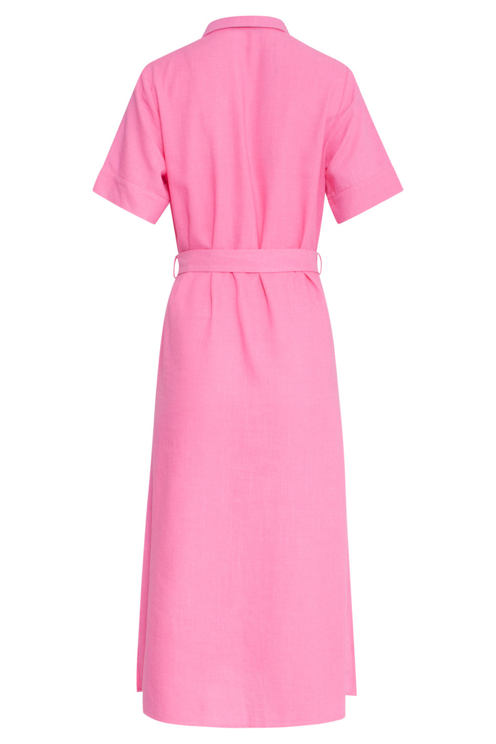 25150 Linnen Shirtjurk | Pink