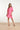 25152 Balloon Sleeve Kort Jurk | Pink