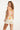 25158 Top Met Multi Bladerenprint | White - Muticolour