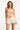 25158 Top Met Multi Bladerenprint | White - Muticolour