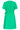 25170 Fel Zomerjurk Met Overlap V-Hals | Green