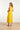 25173 Stretch Midi Jurk Met V-Hals | Yellow