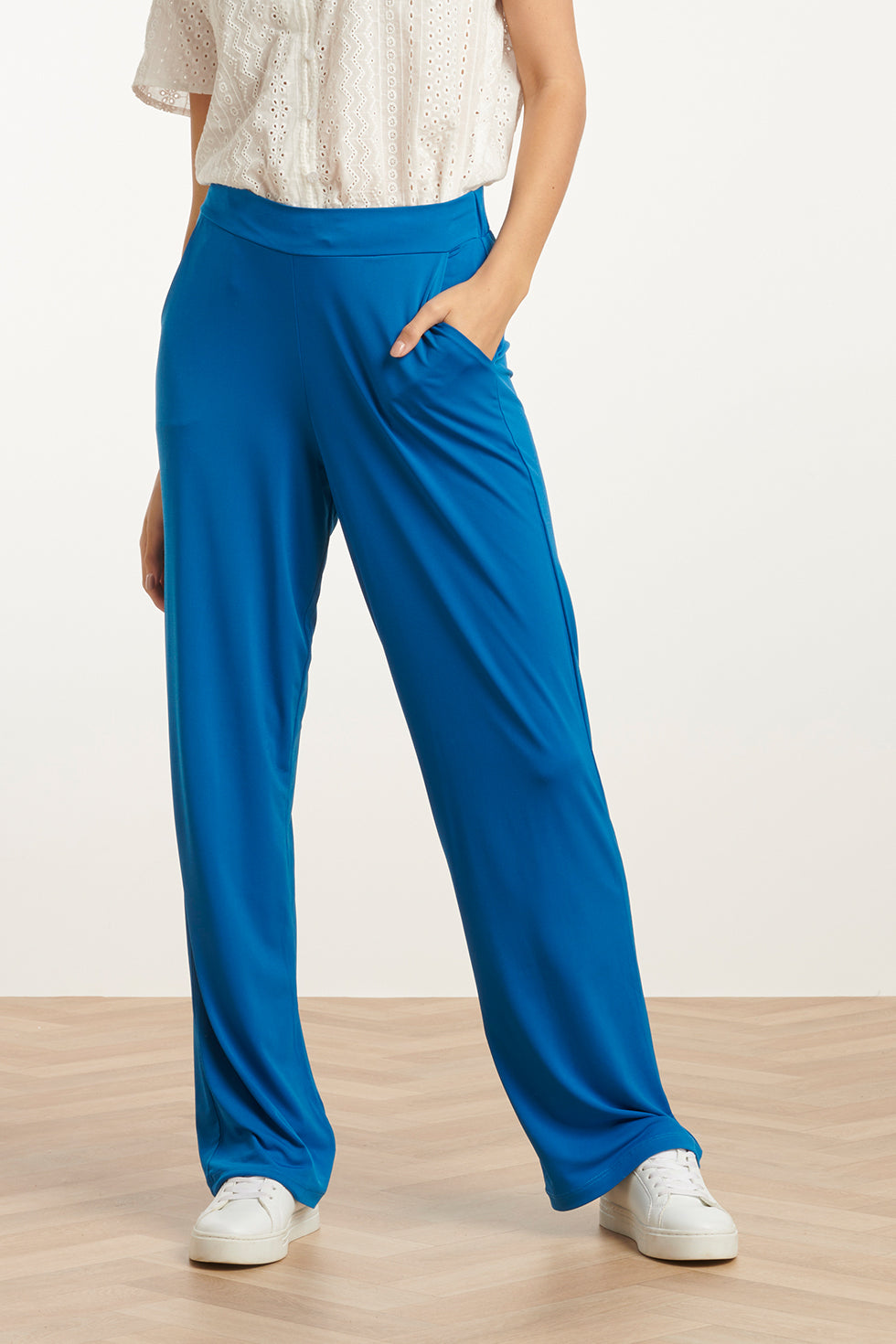 25174 Cobalt Stretch Broek | Cobalt