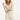 25180 Off White Top Met Chevron Streepprint | Off White - Gold