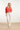 25186 Baby Bloemenprint Top | Red - Muticolour