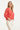 25186 Baby Bloemenprint Top | Red - Muticolour