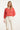 25186 Baby Bloemenprint Top | Red - Muticolour