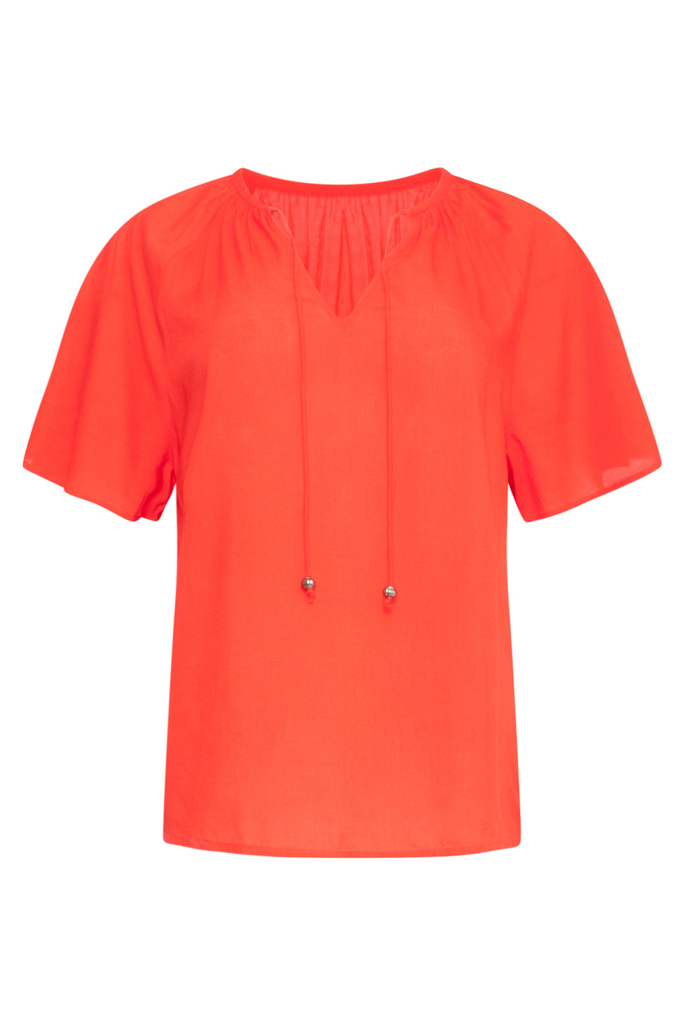 25192 Viscose Top | Red