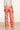 25209 Satijnen Broek Met Peach Bloemenprint | Peach - Muticolour