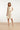 25213 Waterfall Styled Satijn Jurk | Sand