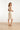 25213 Waterfall Styled Satijn Jurk | Sand