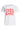 25231 Te Katoenen T-Shirt Met Tres Chic Opdrukperzik | White - Muticolour