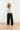 25265 Off White Knitted Cardigan Met E Contrast Details | Off White - Black