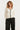 25265 Off White Knitted Cardigan Met E Contrast Details | Off White - Black