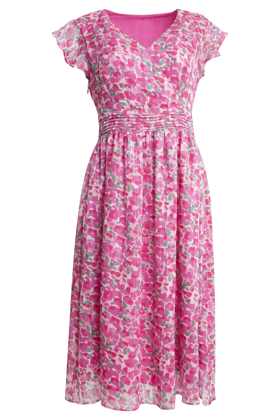 25344, Jurken | Fuchsia - Muticolour