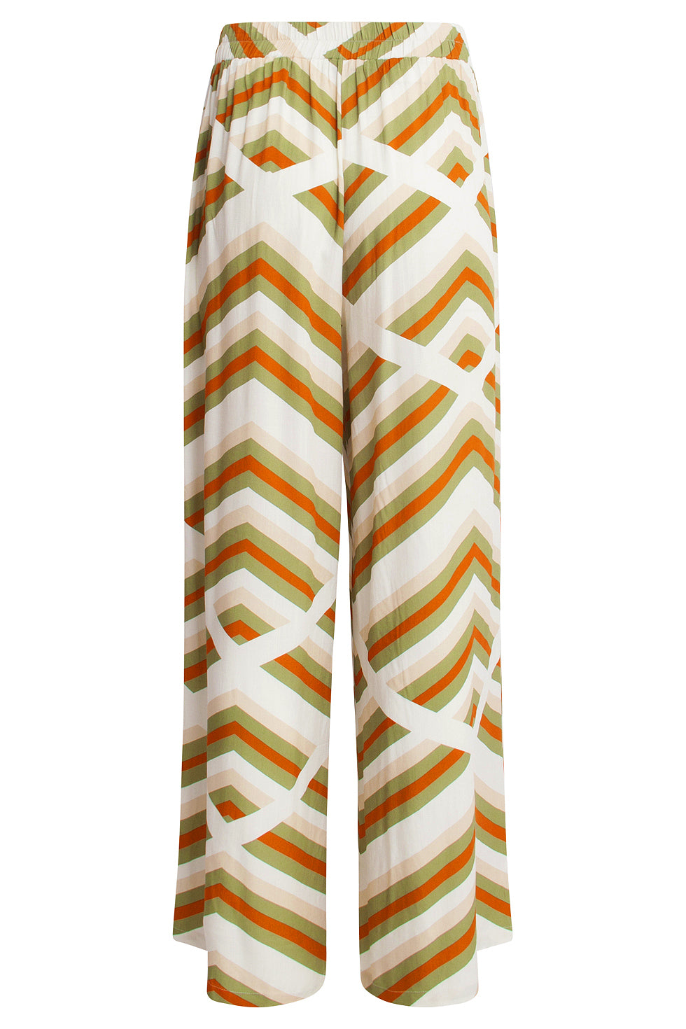 25346, Broeken | Off-White-Multicolour