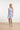 25348, Jurken | Light Blue - White