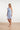 25348, Jurken | Light Blue - White