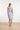 25348, Jurken | Light Blue - White