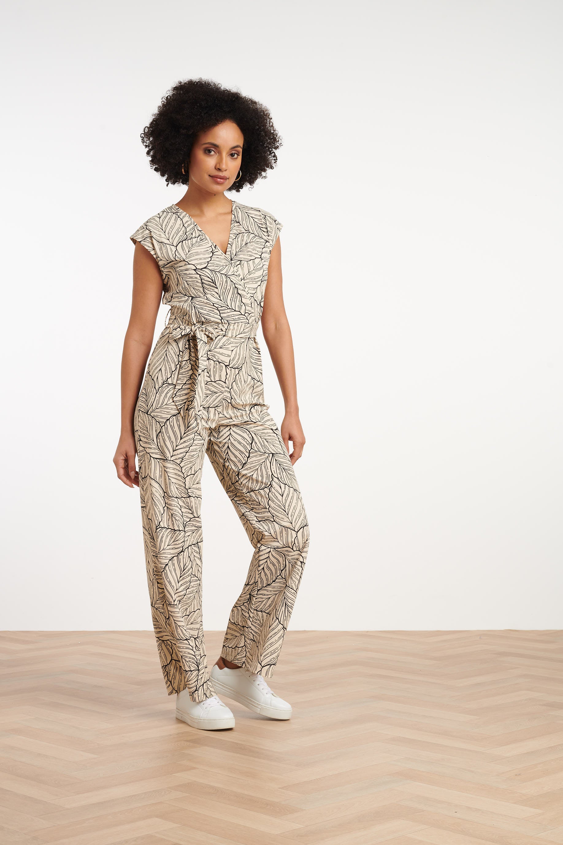 25383, Jumpsuits | Sand-Black
