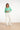25409, Tops | White - Green