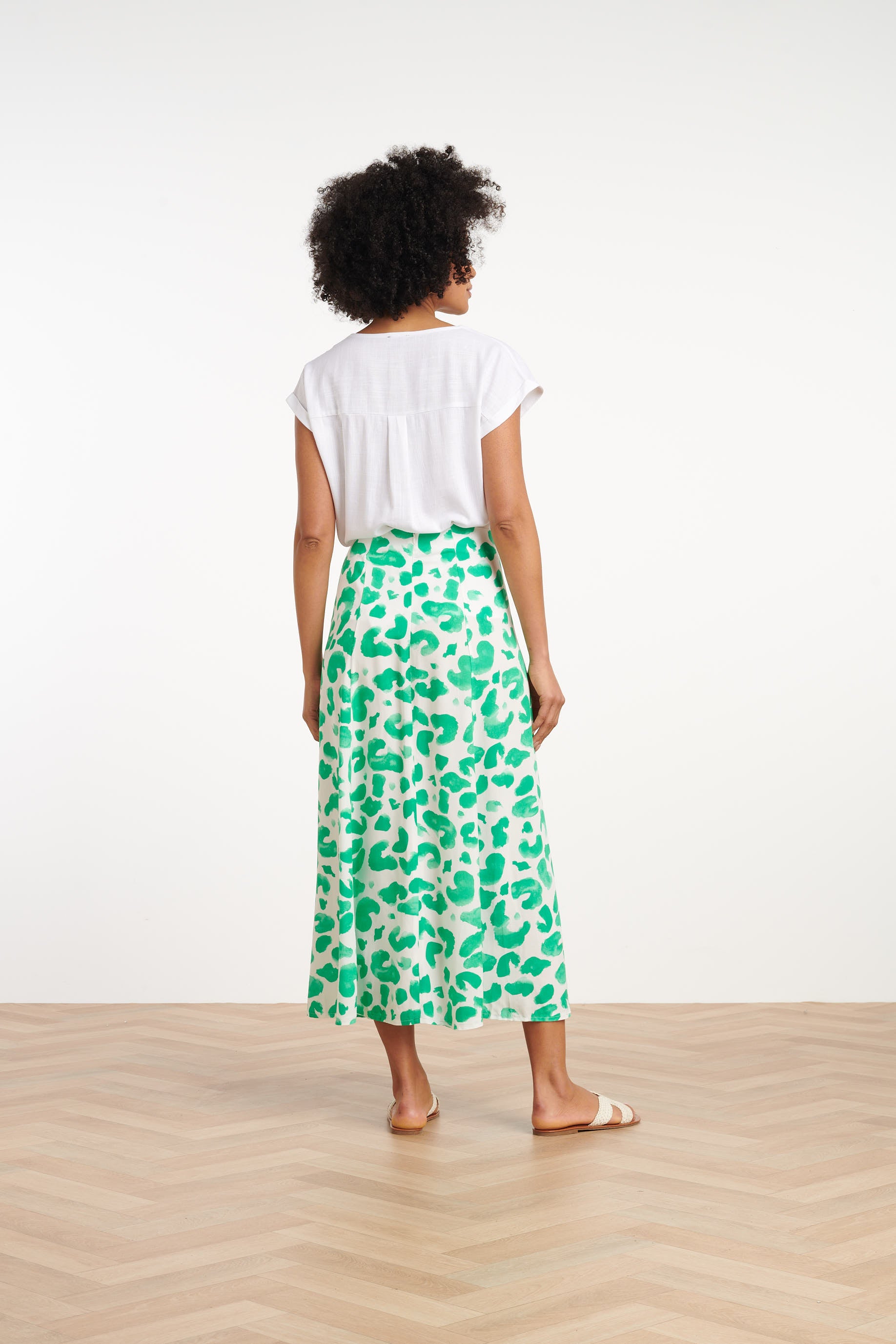 25411, Rokken | White-Green