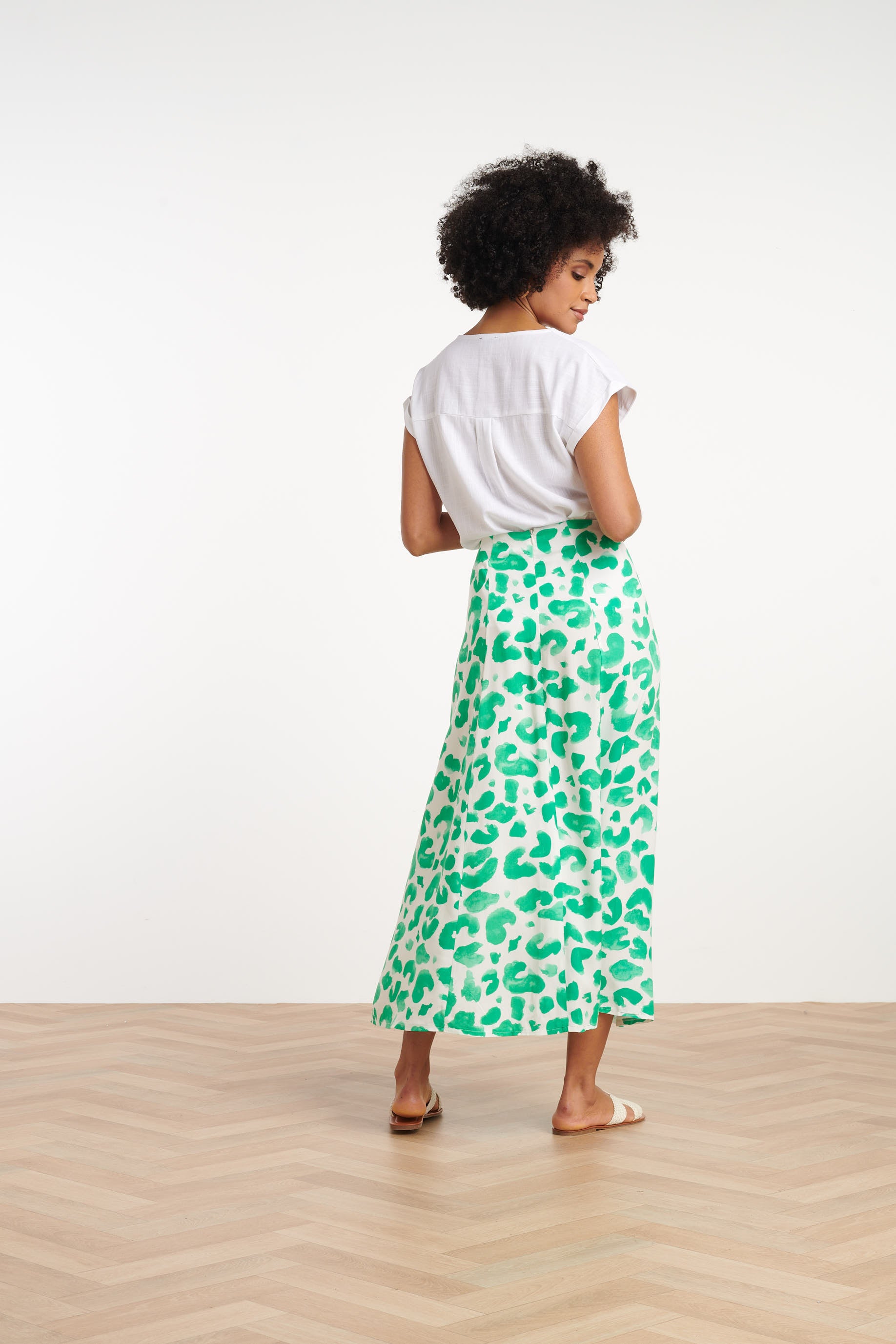 25411, Rokken | White-Green