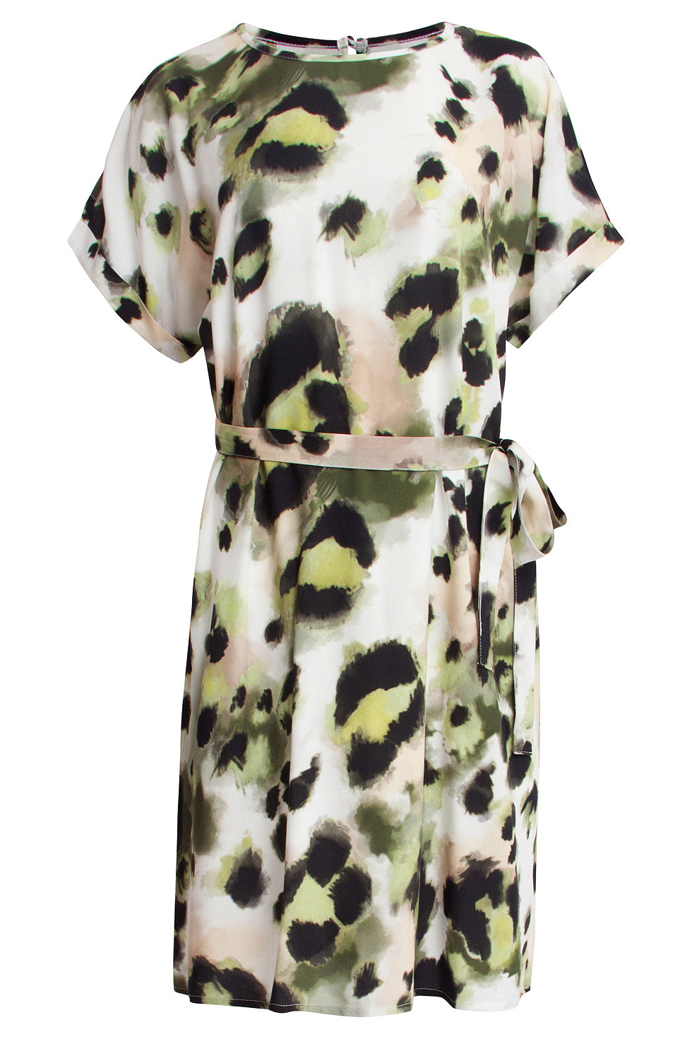 25424, Jurken | Off-White-Multicolour