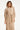 25501 Smashed Lemon Damesgebreide Midi Jurk | Camel