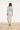 25501 Smashed Lemon Damesgebreide Midi Jurk | Light Blue