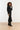 25503 Smashed Lemon Damesgebreide Jurk met Lurex | Black