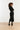 25503 Smashed Lemon Damesgebreide Jurk met Lurex | Black
