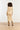 25503 Smashed Lemon Damesgebreide Jurk met Lurex | Sand