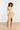 25503 Smashed Lemon Damesgebreide Jurk met Lurex | Sand