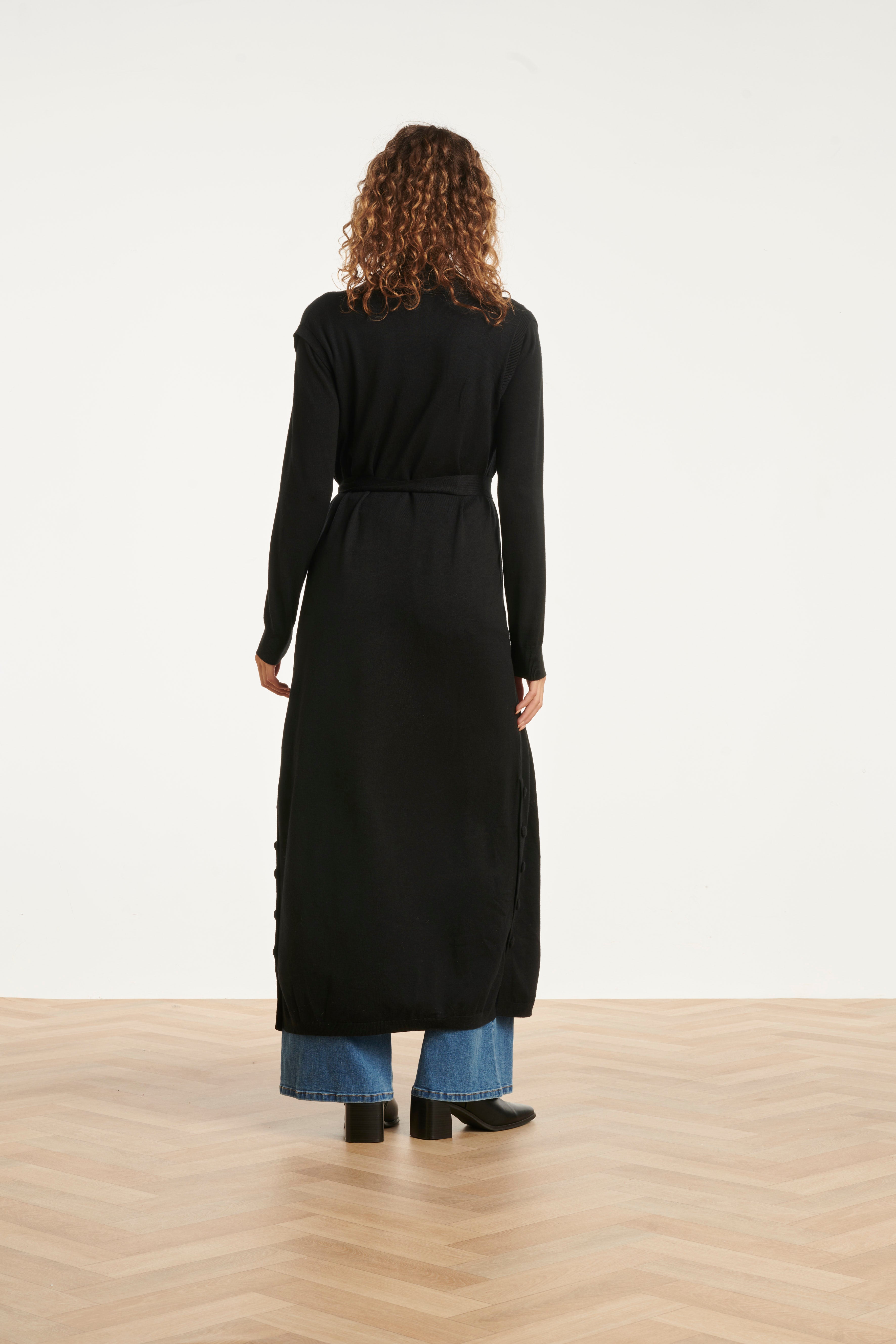 25504 Damesgilet Met Lurex | Black