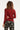25505 Smashed Lemon Damesgebreide Top met Lurex | Bordeaux