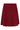 25506 Smashed Lemon Damesgeknoopt Gebreide Rok | Bordeaux