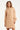 25507 Smashed Lemon Damesgestructureerd Gebreide Jurk | Camel