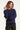 25508 Smashed Lemon Damesgestructureerd Gebreide Trui | Navy