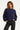 25508 Smashed Lemon Damesgestructureerd Gebreide Trui | Navy