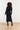 25510 Smashed Lemon Damesgebreide Maxi Jurk | Navy
