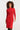 25515, Knit Dress | Red - Bordeaux