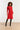 25515, Knit Dress | Red - Bordeaux