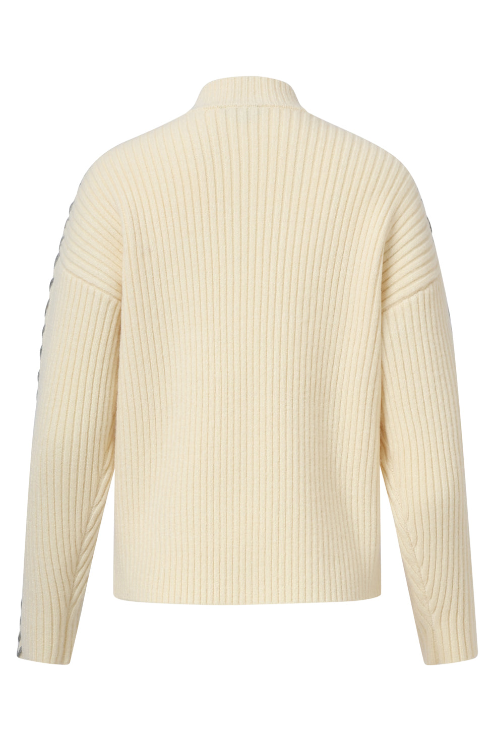 25518 Smashed Lemon Damestop | Off White - Grey