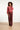 25528 Smashed Lemon Damesgebreide Top Zand met Golfpatroon Pofm... | Red - Pink