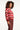 25528 Smashed Lemon Damesgebreide Top Zand met Golfpatroon Pofm... | Red - Pink