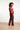 25528 Smashed Lemon Damesgebreide Top Zand met Golfpatroon Pofm... | Red - Pink