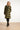 25546 Smashed Lemon Bouclé Ruitjesjas | Army - Light Green